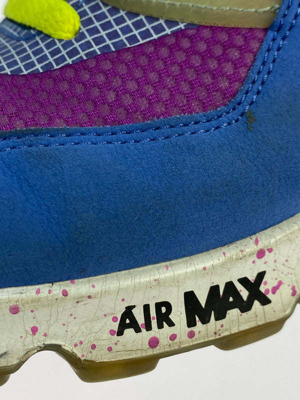 【中古品】【メンズ】 NIKE ナイキ ×UNDEFEATED アンディフィーテッド AIR MAX 90 BLUE PURPLE CQ2289-400 エアマックス90 スニーカー 160-250912-em-16-min サイズ：27cm カラー：パシフィックブルー/パープル 万代Net店