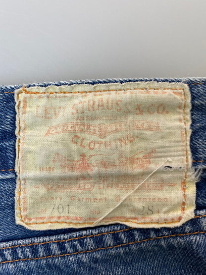 【現状渡し品】【メンズ】 Levi's リーバイス DENIM PANTS VINTAGE CLOTHING 701 PC9-29186-0001 デニム パンツ ヴィンテージ クロージング 701 メンズ ボトムス ジーンズ 171-251214-em-07-min サイズ：W28 カラー：インディゴブルー 万代Net店