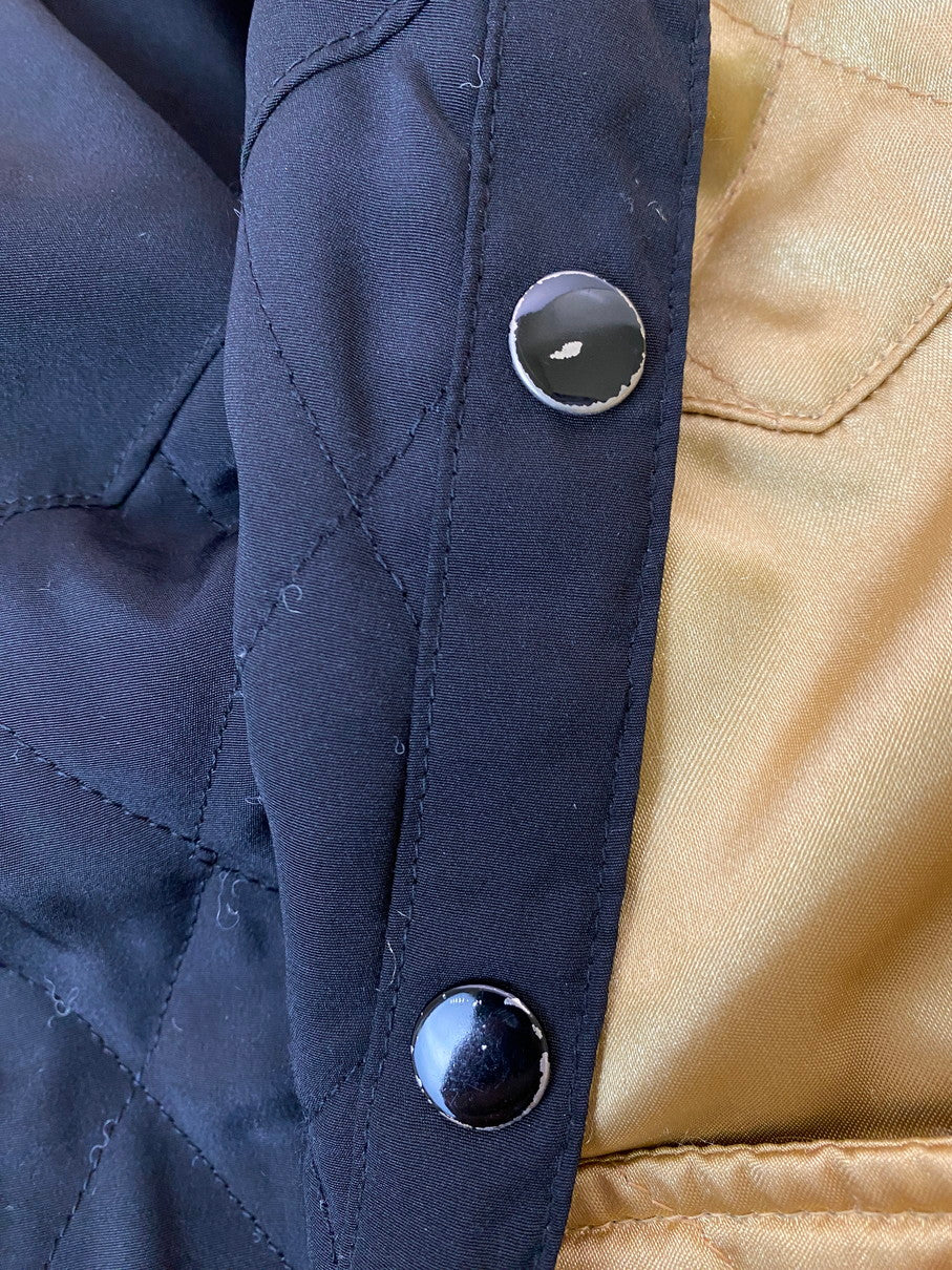 【中古品】【メンズ】 CHIPIE シピー REVERSIBLE QUILTING SHIRT JACKET リバーシブル キルティングシャツジャケット ライトアウター 146-250910-kk-25-min サイズ：M カラー：ブラック 万代Net店