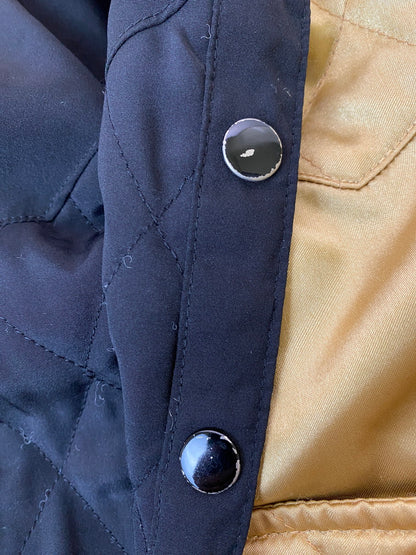 【中古品】【メンズ】 CHIPIE シピー REVERSIBLE QUILTING SHIRT JACKET リバーシブル キルティングシャツジャケット ライトアウター 146-250910-kk-25-min サイズ：M カラー：ブラック 万代Net店