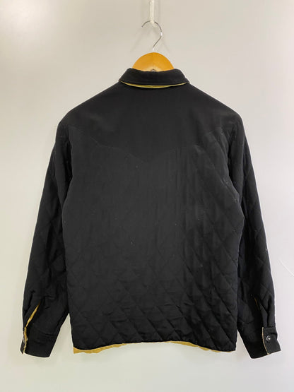 【中古品】【メンズ】 CHIPIE シピー REVERSIBLE QUILTING SHIRT JACKET リバーシブル キルティングシャツジャケット ライトアウター 146-250910-kk-25-min サイズ：M カラー：ブラック 万代Net店