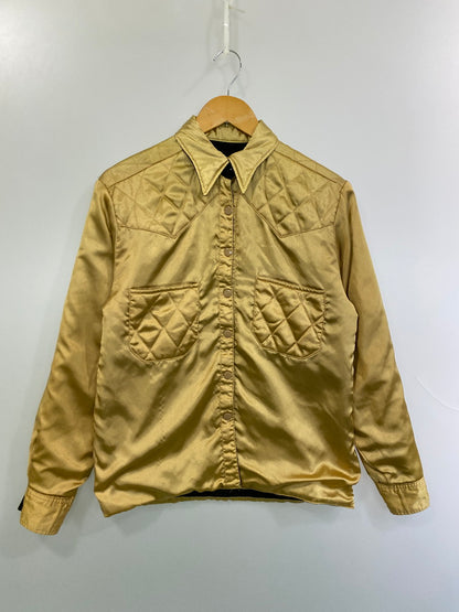 【中古品】【メンズ】 CHIPIE シピー REVERSIBLE QUILTING SHIRT JACKET リバーシブル キルティングシャツジャケット ライトアウター 146-250910-kk-25-min サイズ：M カラー：ブラック 万代Net店