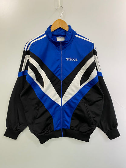 【中古品】【メンズ】 adidas アディダス 90's TRACK JACKET 90年代 トラックジャケット ライトアウター 146-250910-kk-27-min サイズ：M カラー：ブルー 万代Net店
