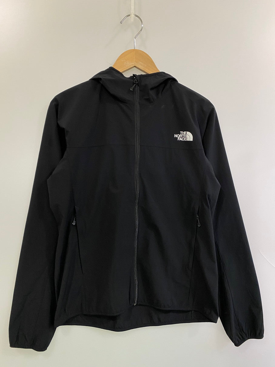 【中古品】【レディース】 THE NORTH FACE ザ・ノースフェイス NPW22401 MOUNTAIN SOFTSHELL HOODIE マウンテンソフトシェルフーディ 170-250904-ks-46-min サイズ：L カラー：ブラック 万代Net店