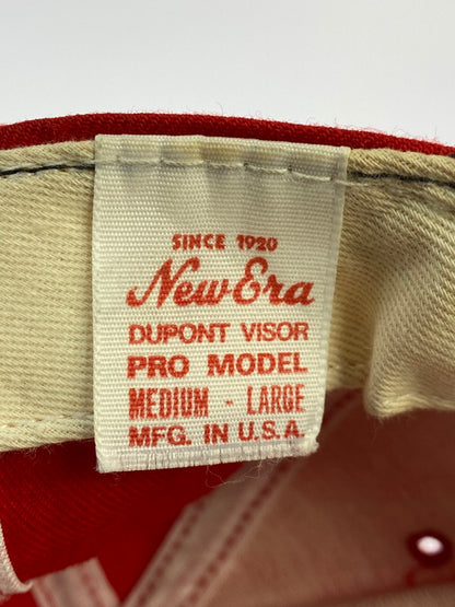 【現状渡し品】【メンズ】 90S MAUI STING RAYS HAWAII BASEBALL SNAPBACK CAP スナップバック キャップ 帽子 ベースボール ハワイ 185-250914-em-09-min サイズ：M-L カラー：レッド/ネイビー 万代Net店