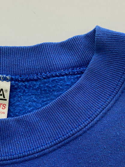 【中古品】【メンズ】 ONEITA オニータ CLOPAY SWEAT スウェットシャツ トレーナー USA製 トップス 146-260715-yn-23-min サイズ：XL カラー：ブルー 万代Net店