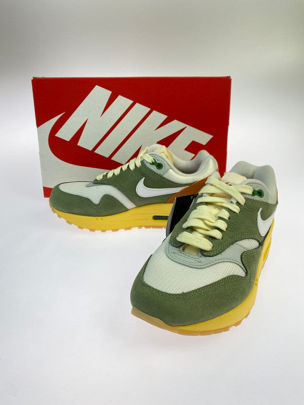 【未使用品】【レディース】 NIKE ナイキ WMNS AIR MAX 1 PREMIUM THINK TANK FD0395-386 ウィメンズ エアマックス1 プレミアム シンクタンク スニーカー 靴 166-250909-kk-27-min カラー：OIL GREEN/WHITE-SAIL-MONARCH 万代Net店