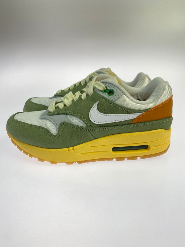 【未使用品】【レディース】 NIKE ナイキ WMNS AIR MAX 1 PREMIUM THINK TANK FD0395-386 ウィメンズ エアマックス1 プレミアム シンクタンク スニーカー 靴 166-250909-kk-27-min カラー：OIL GREEN/WHITE-SAIL-MONARCH 万代Net店