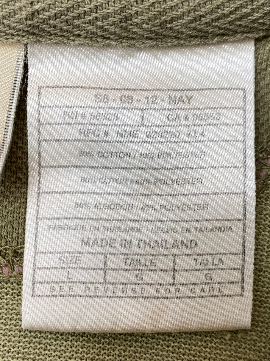 【中古品】【メンズ】 NIKE ACG ナイキ オールコンディションズギア 90-00's L/S HENRY NECK TEE 90-00年代 ロングスリーブ ヘンリーネックTシャツ 長袖 トップス 146-250930-kk-27-min サイズ：L カラー：カーキ 万代Net店