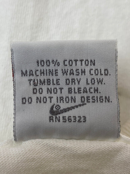 【中古品】【メンズ】 NIKE ナイキ 90's MICHAEL JORDAN S/S PRINT TEE 90年代 マイケル・ジョーダン ショートスリーブ プリント Tシャツ 半袖 トップス 146-250910-kk-22-min サイズ：M カラー：ホワイト 万代Net店