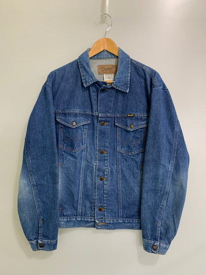 【中古品】【メンズ】 Wrangler ラングラー 74145PW DENIM JACKET デニムジャケット アウター 146-251122-AS-13-min サイズ：L カラー：インディゴ 万代Net店