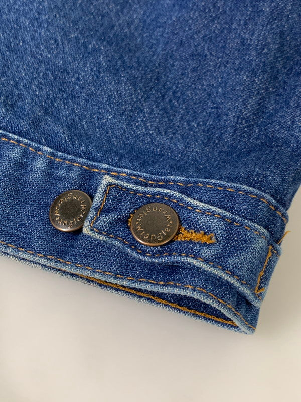【中古品】【メンズ】 Wrangler ラングラー 74145PW DENIM JACKET デニムジャケット アウター 146-251122-AS-13-min サイズ：L カラー：インディゴ 万代Net店