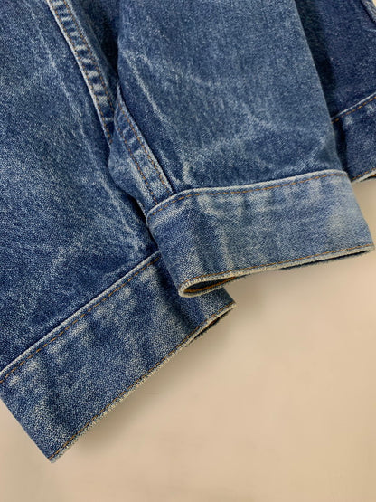 【中古品】【メンズ】 Wrangler ラングラー 74145PW DENIM JACKET デニムジャケット アウター 146-251122-AS-13-min サイズ：L カラー：インディゴ 万代Net店
