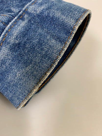 【中古品】【メンズ】 Wrangler ラングラー 74145PW DENIM JACKET デニムジャケット アウター 146-251122-AS-13-min サイズ：L カラー：インディゴ 万代Net店