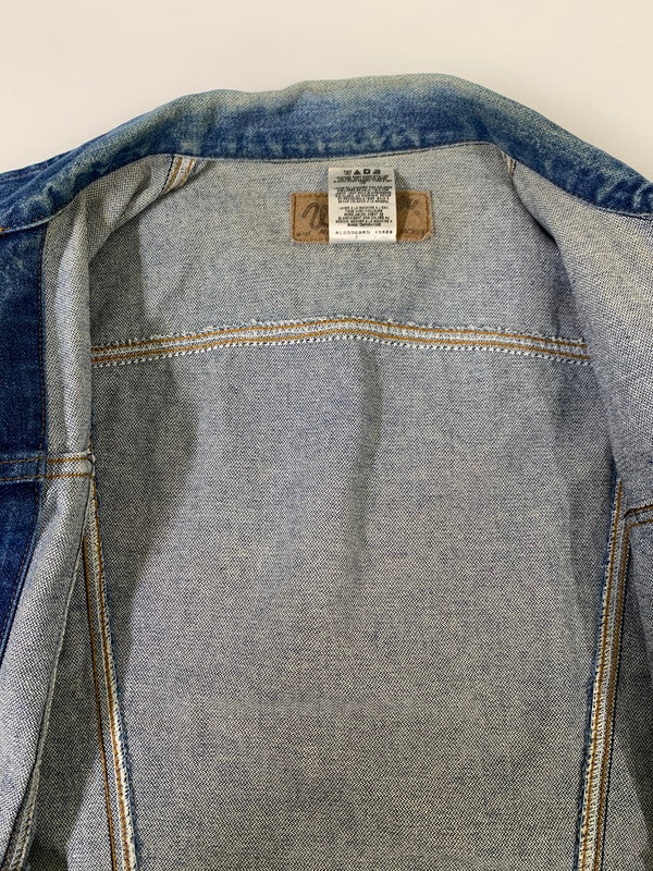 【中古品】【メンズ】 Wrangler ラングラー 74145PW DENIM JACKET デニムジャケット アウター 146-251122-AS-13-min サイズ：L カラー：インディゴ 万代Net店