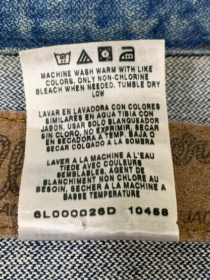 【中古品】【メンズ】 Wrangler ラングラー 74145PW DENIM JACKET デニムジャケット アウター 146-251122-AS-13-min サイズ：L カラー：インディゴ 万代Net店