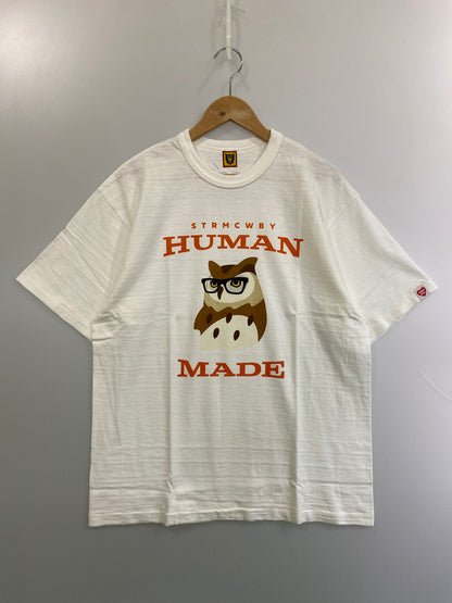 【中古美品】【メンズ】 HUMAN MADE ヒューマンメード HM25TE008WH4 GRAPHIC SS TEE ショートスリーブ 142-250911-AS-8-min サイズ：XL カラー：ホワイト 万代Net店