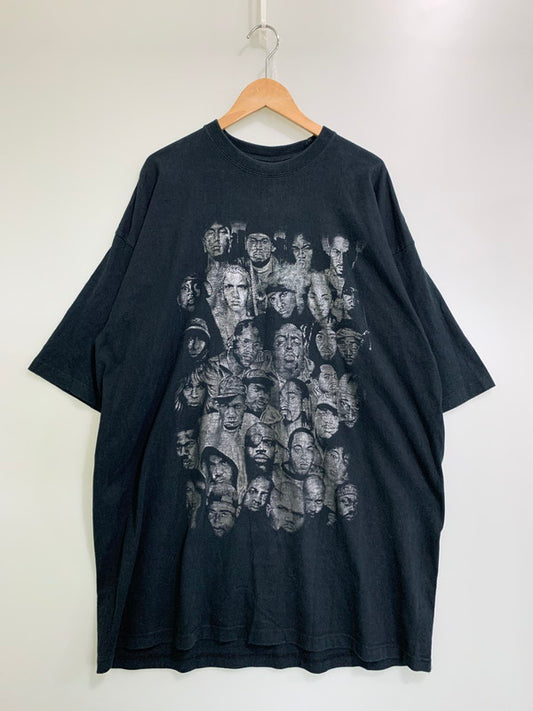 【中古品】【メンズ】 USED ユーズド 90S PROタグ HIP HOP TEE Tシャツ トップス 146-250913-ks-48-min サイズ：3XL カラー：ブラック 万代Net店