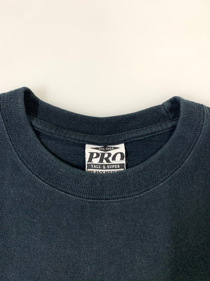 【中古品】【メンズ】 USED ユーズド 90S PROタグ HIP HOP TEE Tシャツ トップス 146-250913-ks-48-min サイズ：3XL カラー：ブラック 万代Net店