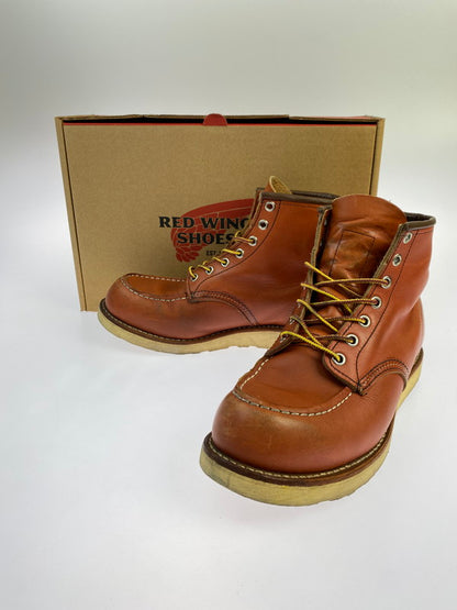 【中古品】【メンズ】 RED WING レッドウィング 6-INCH CLASSIC MOC 8875 6インチ クラシック モックブーツ 靴 164-250909-kk-42-min カラー：オロラセット 万代Net店