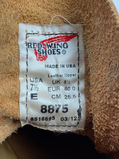 【中古品】【メンズ】 RED WING レッドウィング 6-INCH CLASSIC MOC 8875 6インチ クラシック モックブーツ 靴 164-250909-kk-42-min カラー：オロラセット 万代Net店