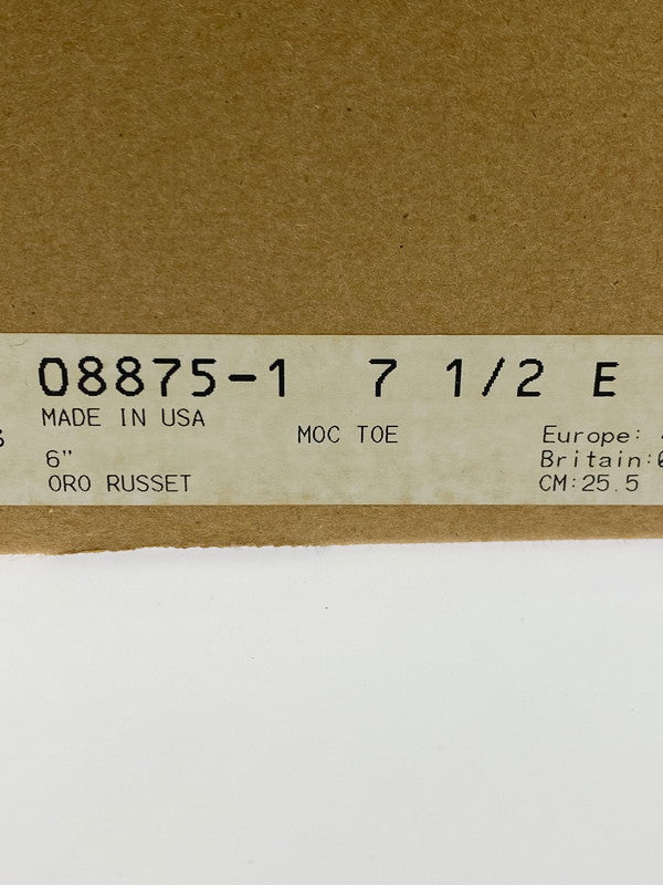 【中古品】【メンズ】 RED WING レッドウィング 6-INCH CLASSIC MOC 8875 6インチ クラシック モックブーツ 靴 164-250909-kk-42-min カラー：オロラセット 万代Net店