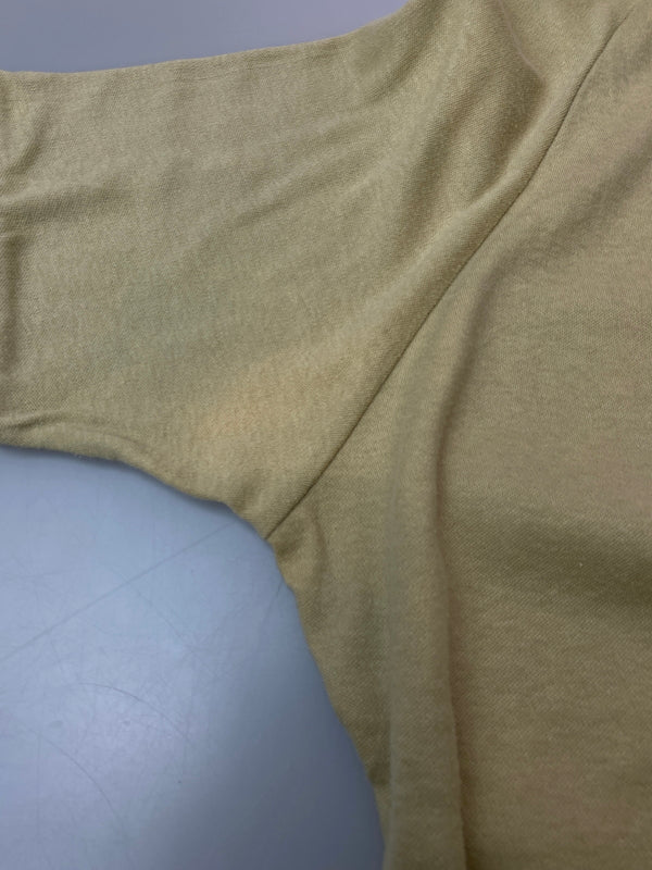 【中古品】【メンズ】 SEARS シアーズ 80'S BRAGGIN DRAGON POLO SHIRT ブラギン ドラゴン ポロシャツ 80年代 ヴィンテージ メンズ 半袖 刺繍 146-260717-em-43-min サイズ：Ｌ カラー：イエロー系 万代Net店