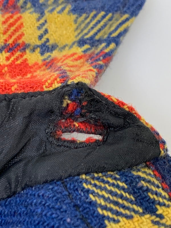 【現状渡し品】【メンズ】 FOX KNAPP フォックスナップ 70's HUNTING PLAID SHIRT VINTAGE 70年代 ハンティング プレイドシャツ 長袖 トップス 146-250910-kk-12-min サイズ：L カラー：マルチカラー 万代Net店