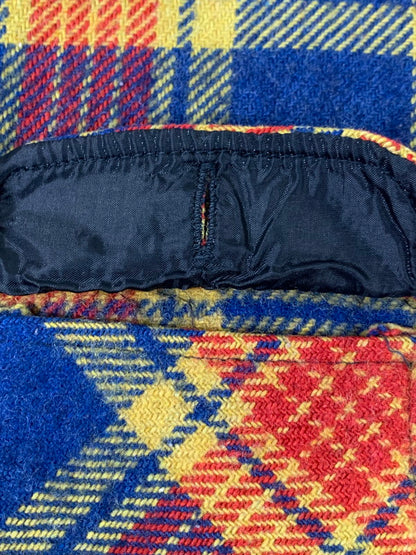 【現状渡し品】【メンズ】 FOX KNAPP フォックスナップ 70's HUNTING PLAID SHIRT VINTAGE 70年代 ハンティング プレイドシャツ 長袖 トップス 146-250910-kk-12-min サイズ：L カラー：マルチカラー 万代Net店