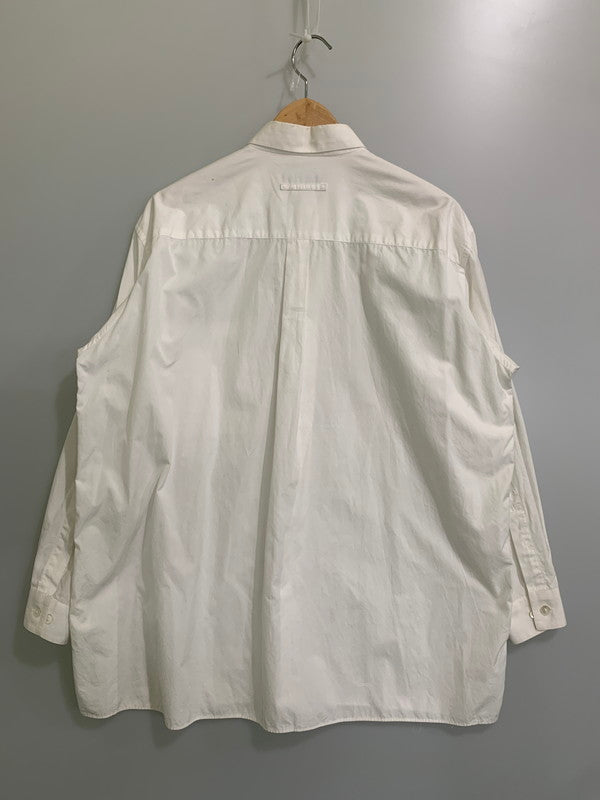 【中古品】【メンズ】 Jean Paul Gaultier ジャンポール・ゴルチェ 80~90's L/S HOOK SHIRT 80-90年代 ロングスリーブ フックシャツ 長袖 トップス 141-250910-kk-07-min サイズ：9 カラー：ホワイト 万代Net店
