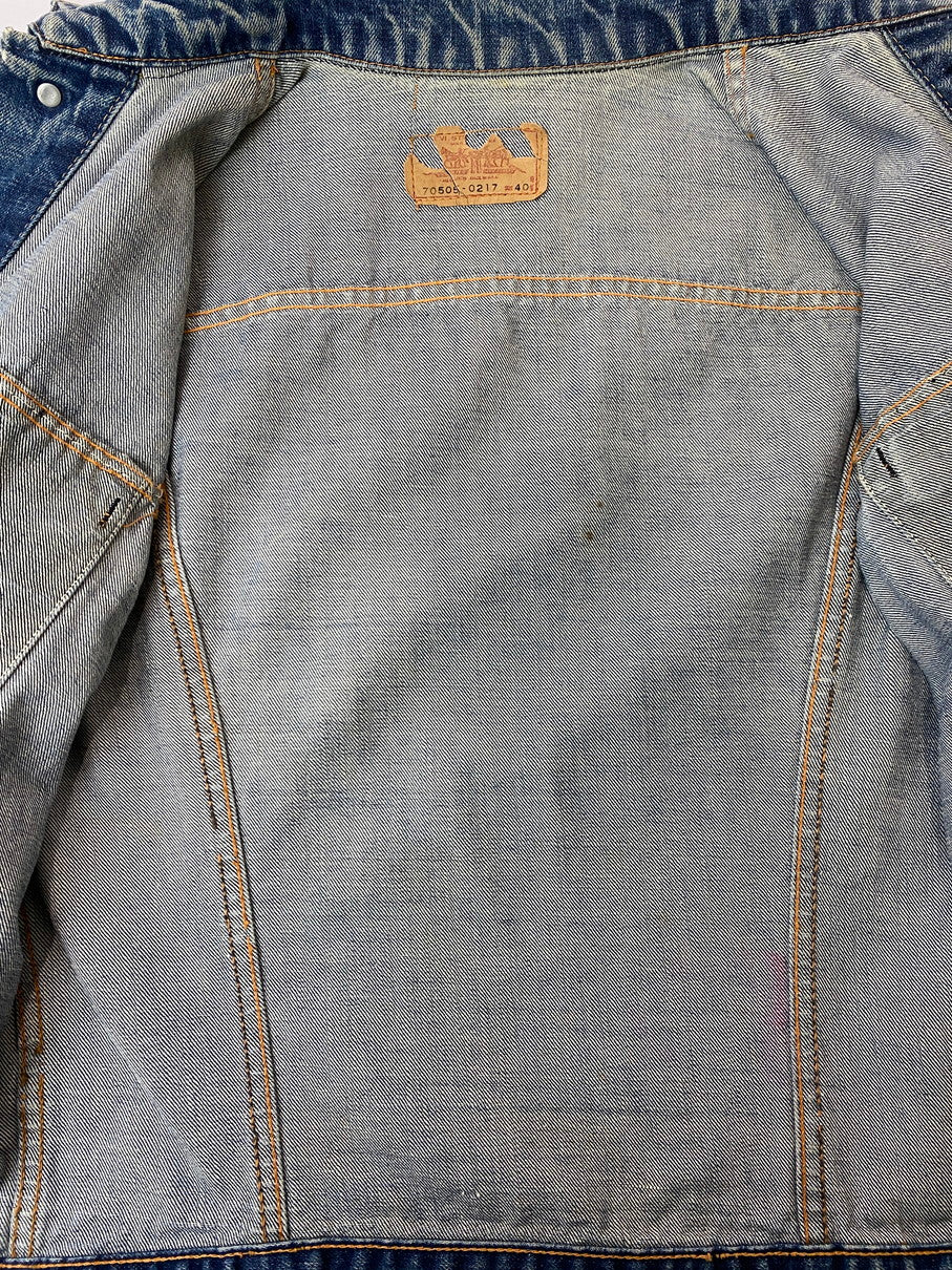 【現状渡し品】【メンズ】 Levi's リーバイス 70505-0217 52刻印 BIG E 4TH DENIM JACKET デニムジャケット アウター 146-250911-AS-13-min サイズ：40 カラー：インディゴ 万代Net店