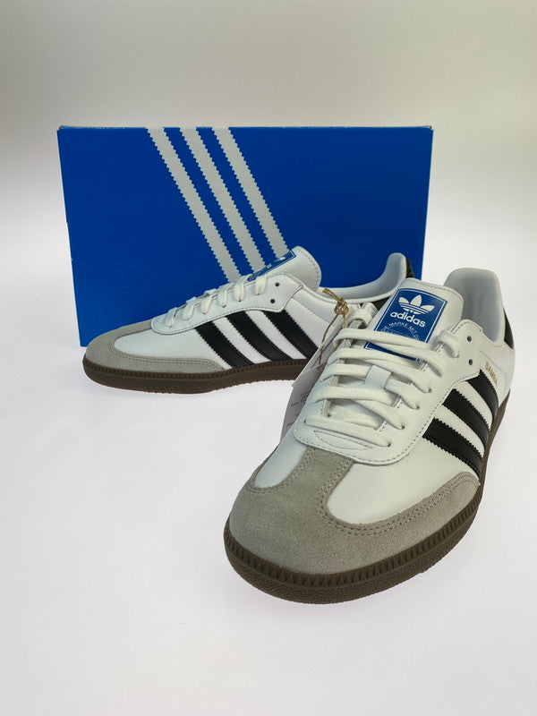 【未使用品】【メンズ】 adidas アディダス ORIGINALS SAMBA OG B75806 オリジナルス サンバ OG スニーカー 靴 161-250909-kk-38-min カラー：FT WHITE/CBLACK/CGRANI 万代Net店
