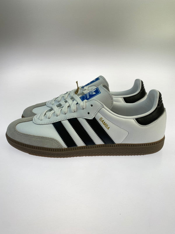 【未使用品】【メンズ】 adidas アディダス ORIGINALS SAMBA OG B75806 オリジナルス サンバ OG スニーカー 靴 161-250909-kk-38-min カラー：FT WHITE/CBLACK/CGRANI 万代Net店