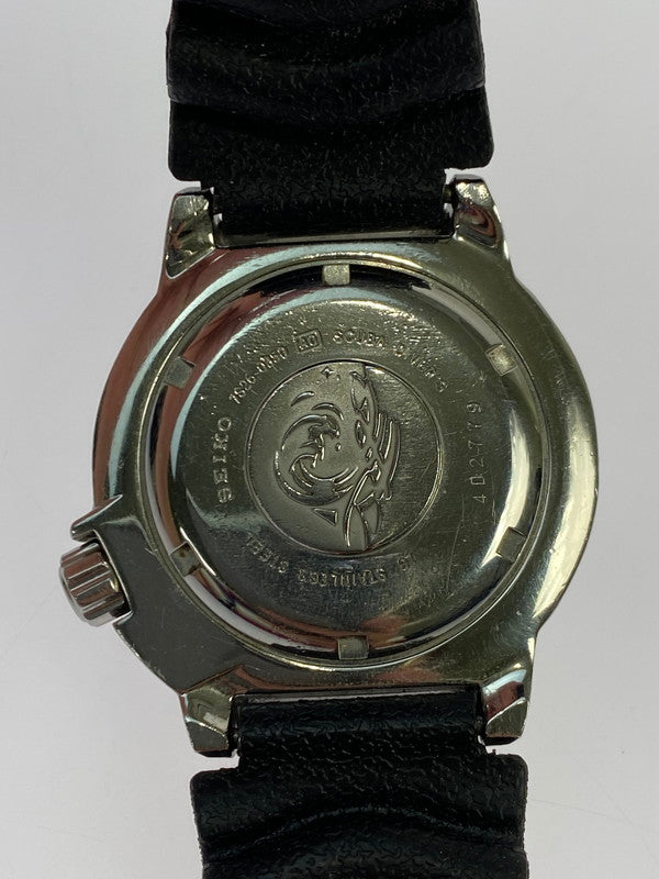 【中古品】【メンズ】 SEIKO セイコー BLACK MONSTER AUTOMATIC 7S26-0350 ブラックモンスター ダイバー メンズ 腕時計 ウォッチ ダイバーズウォッチ 197-250912-em-24-min カラー：シルバー 万代Net店