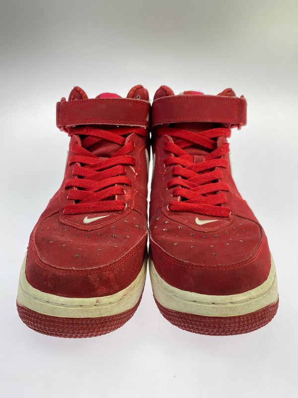【現状渡し品】【メンズ】 NIKE ナイキ WMNS AIR FORCE 1 MID 308915-611 ウィメンズ エアフォース1 ミッド スニーカー 靴 160-250909-kk-35-min カラー：VALENTINE DAY 万代Net店