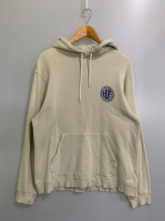 【中古品】【メンズ】 HUF ハフ REGIONAL HOODIE リージョナル フーディー パーカー ジャージ トレーナー メンズ トップス 142-250914-em-17-min サイズ：L カラー：オフホワイト 万代Net店
