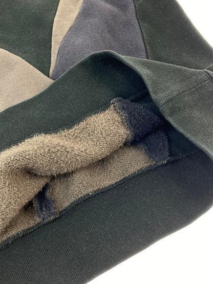 【中古品】【メンズ】 ANREALAGE アンリアレイジ PRISM PATCHWORK SWEAT プリズムパッチワークスウェット 140-251112-ks-49-min サイズ：46 カラー：ブラック系 万代Net店