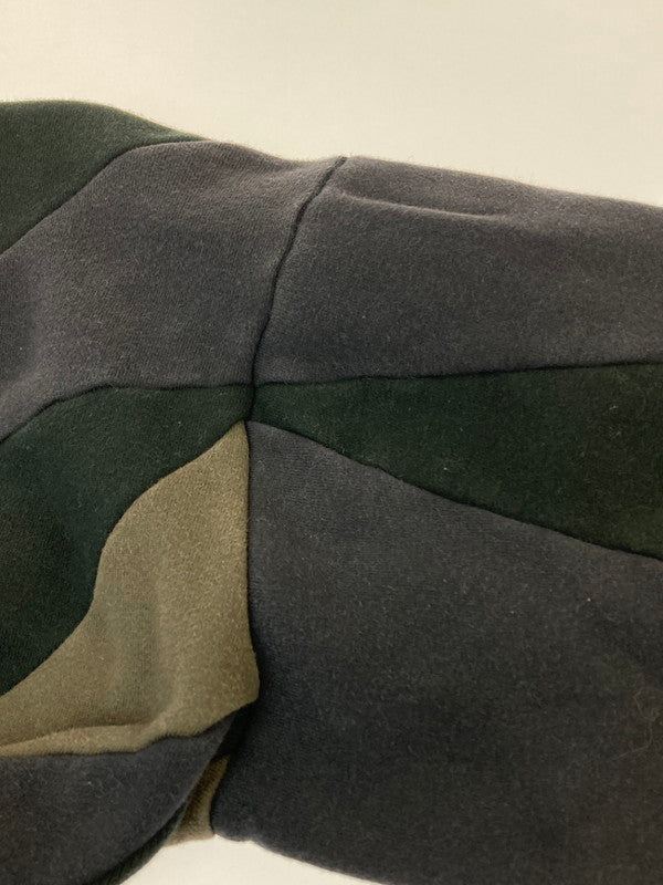 【中古品】【メンズ】 ANREALAGE アンリアレイジ PRISM PATCHWORK SWEAT プリズムパッチワークスウェット 140-251112-ks-49-min サイズ：46 カラー：ブラック系 万代Net店