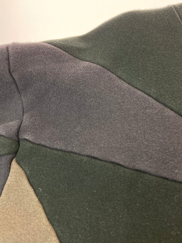 【中古品】【メンズ】 ANREALAGE アンリアレイジ PRISM PATCHWORK SWEAT プリズムパッチワークスウェット 140-251112-ks-49-min サイズ：46 カラー：ブラック系 万代Net店