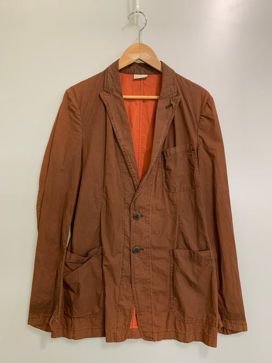 【現状渡し品】【メンズ】 DRIES VAN NOTEN ドリスヴァンノッテン 2B TAILORED JACKET 1157-343-0130 2B テーラードジャケット ライトアウター 141-250910-kk-08-min サイズ：46 カラー：ブラウン 万代Net店