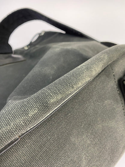 【現状渡し品】【メンズ/レディース】 COMME des GARCONS HOMME コムデギャルソンオム 80's CANVAS BAG キャンバスバッグ リュックサック カバン 188-250917-yn-11-min カラー：ブラック 万代Net店