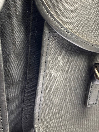 【現状渡し品】【メンズ/レディース】 COMME des GARCONS HOMME コムデギャルソンオム 80's CANVAS BAG キャンバスバッグ リュックサック カバン 188-250917-yn-11-min カラー：ブラック 万代Net店