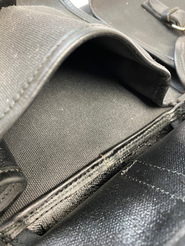 【現状渡し品】【メンズ/レディース】 COMME des GARCONS HOMME コムデギャルソンオム 80's CANVAS BAG キャンバスバッグ リュックサック カバン 188-250917-yn-11-min カラー：ブラック 万代Net店
