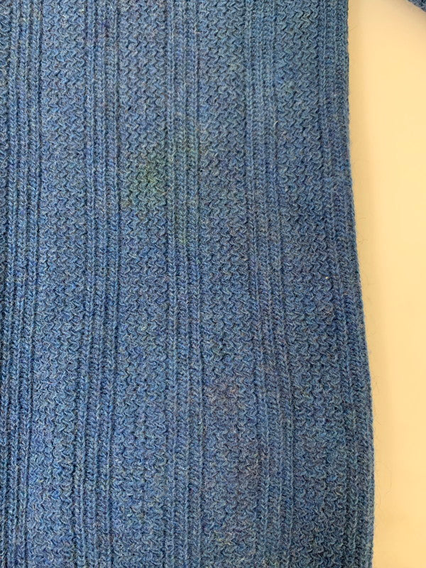 【中古品】【メンズ】 PURITAN SPORTSWERE ピューリタン スポーツウェア WOOL ACRYLIC CARDIGAN アクリル痕 ウールカーディガン トップス 146-250910-kk-10-min サイズ：M カラー：ブルー 万代Net店