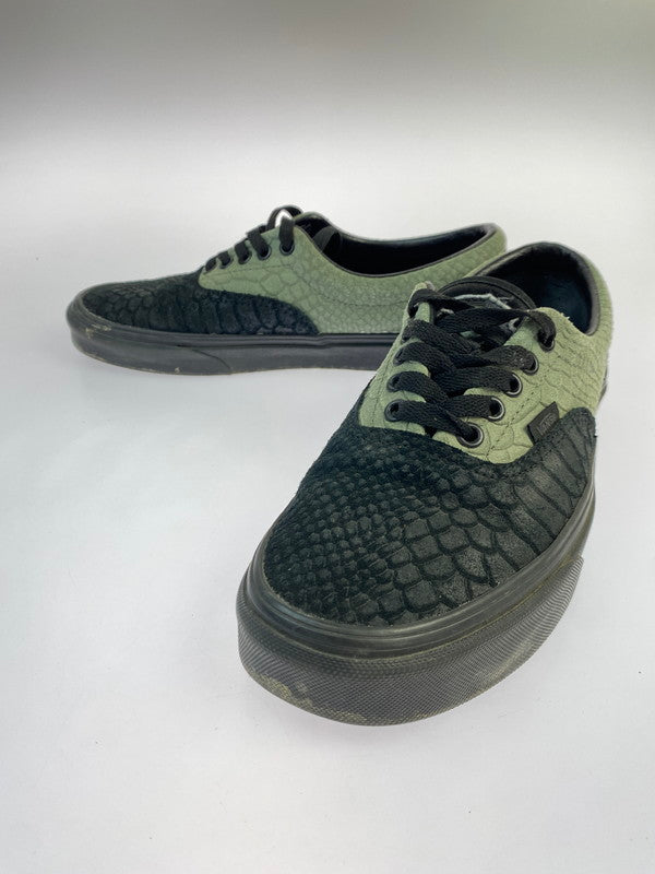【中古品】【メンズ】 VANS バンズ HARRY POTTER ハリー・ポッター 別注 コラボ ERA スリザリン SLYTHERIN VN0A4BV4VXQ エラ スニーカー 靴 162-250909-kk-40-min カラー：GREEN&BLACK 万代Net店