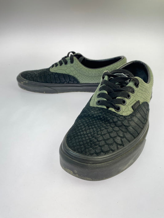【中古品】【メンズ】 VANS バンズ HARRY POTTER ハリー・ポッター 別注 コラボ ERA スリザリン SLYTHERIN VN0A4BV4VXQ エラ スニーカー 靴 162-250909-kk-40-min カラー：GREEN&BLACK 万代Net店