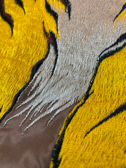 【現状渡し品】【メンズ】 TAILOR東洋 TT12210 JAPAN MAP×TIGER REVERSIBLE SOUVENIR JACKET スカジャン アウター 145-250911-AS-4-min サイズ：S カラー：ブラウン/ネイビー 万代Net店