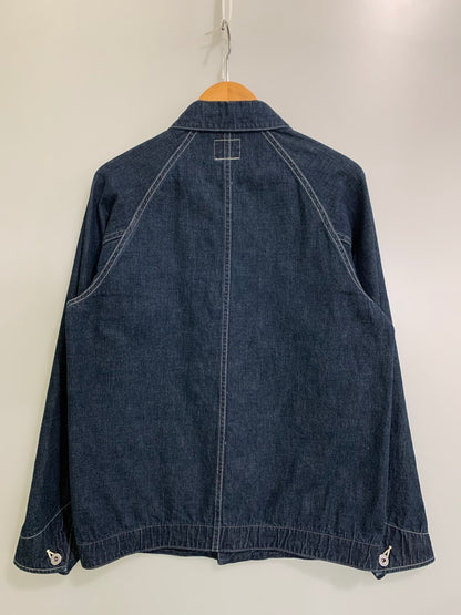【中古美品】【メンズ】 JOE MCCOY'S ジョーマッコイ 8HOUR UNION WW2 DENIM CHORE COAT デニムチョアコート アウター 145-250911-AS-34-min サイズ：36 カラー：インディゴ 万代Net店