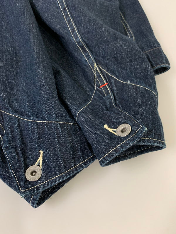 【中古美品】【メンズ】 JOE MCCOY'S ジョーマッコイ 8HOUR UNION WW2 DENIM CHORE COAT デニムチョアコート アウター 145-250911-AS-34-min サイズ：36 カラー：インディゴ 万代Net店