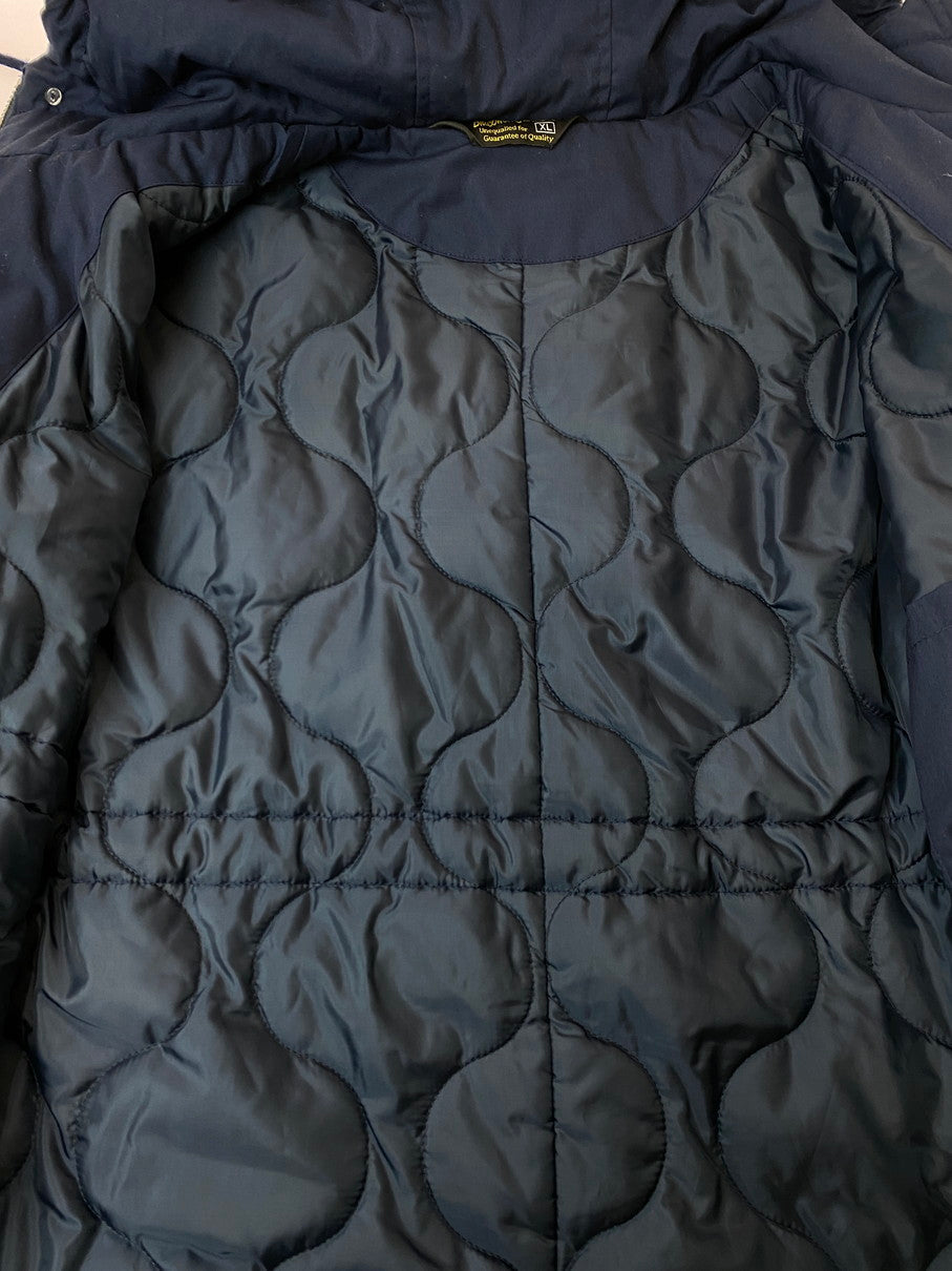 【中古品】【メンズ】 BLUCO ブルコ 22AW MOD'S COAT OL-075-022 モッズコート アウター 145-250925-kk-14-min サイズ：XL カラー：ネイビー 万代Net店